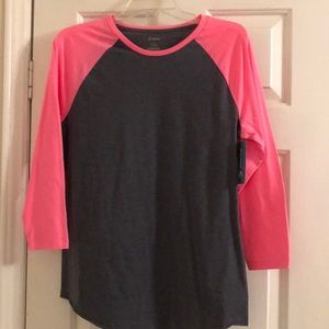 Soffe Pink and Gray top!